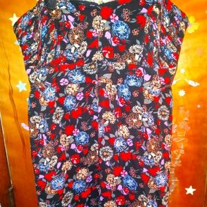 Torrid zip up tube top size 26